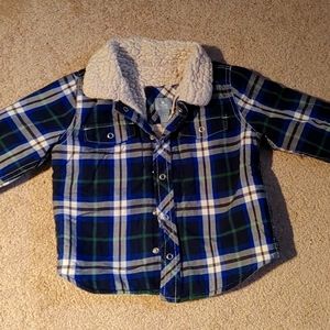 Toddler plaid Jacket Size 12-18m